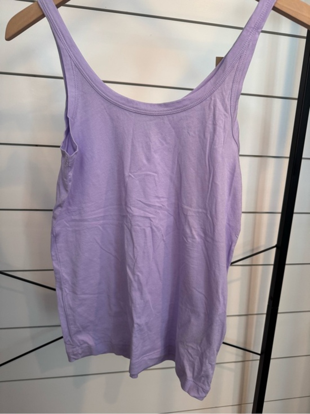 J. Crew Lilac Scoop Neck Tank